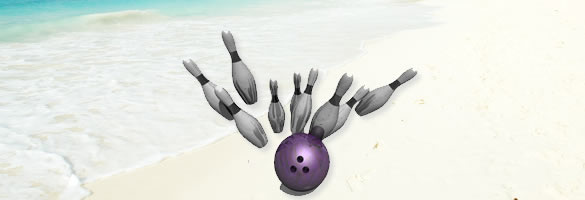 go bowling in Barbados!