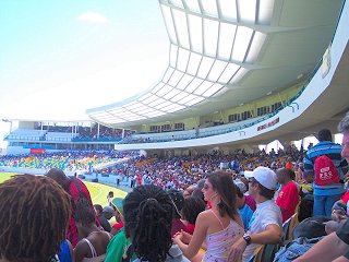 Cricket in Barbados!