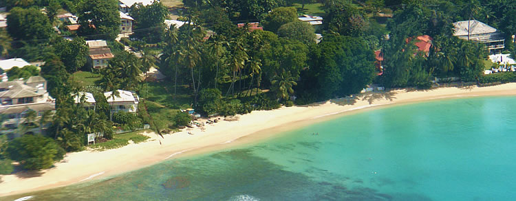 Barbados Airport: The Barbados Coastline On Arrival