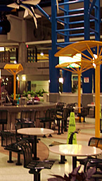 Restaurant at Barbados airport