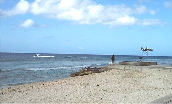 fishing boats off the boardwalk