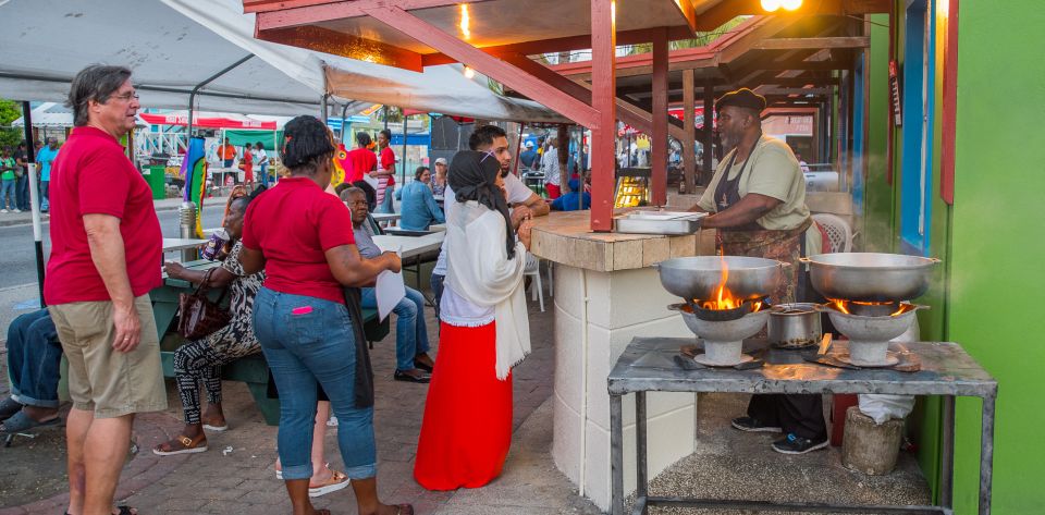 Enjoy fresh fish at the stalls