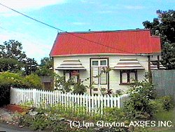 A traditional Barbados chattel house