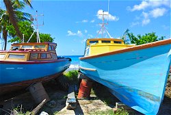 Barbados fishing boats Barbados fishing boats