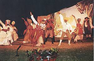Scene from Holders Season festival in Barbados