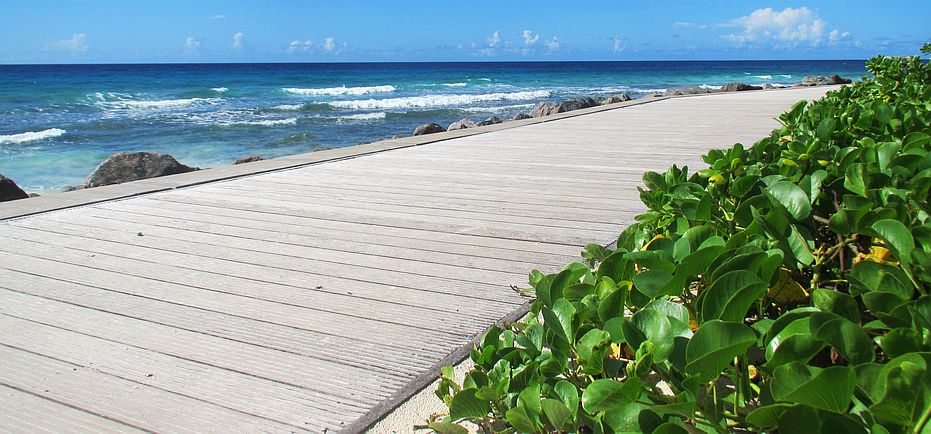 The boardwalk at Accra