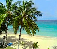 A lovely Barbados beach