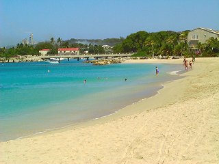A beautiful Caribbean beach!