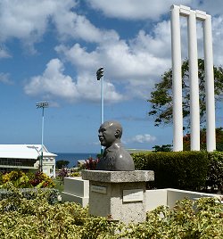 Bust of Sir Frank Worrell