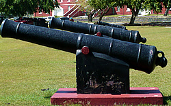 Cannon collection at The Garrison Cannon Collection at The Garrison