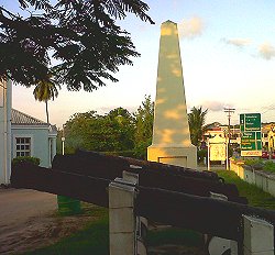 Holetown monument, Barbados Holetown monument, Barbados
