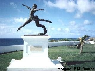 Grand Jete Statue in Barbados Grand Jete Statue