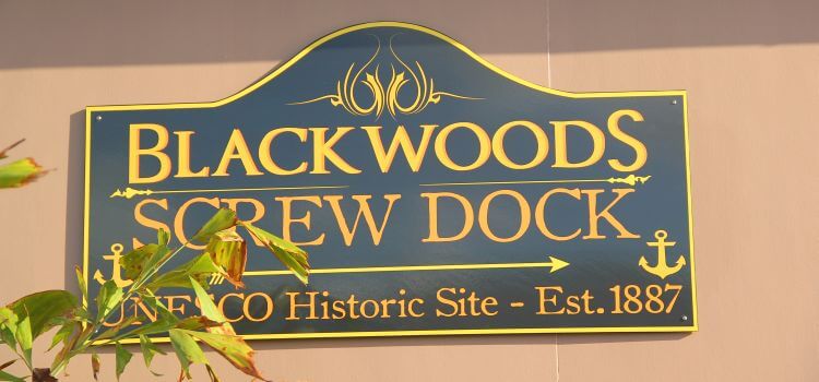 Historic Blackwoods Screw Dock Historic Blackwoods Screw Dock