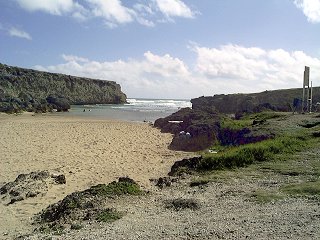 Looking out to sea...