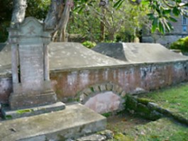 Tomb of Ferdinand Paleologus inside the churchyard Tomb of Ferdinand Paleologus inside the churchyard