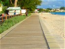 Barbados boardwalk