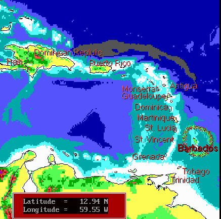 Map of the Greater Caribbean
