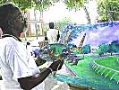 Fine artists at work!